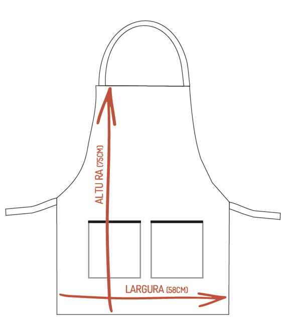 Medidas Avental